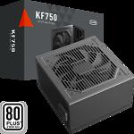 Блок питания PcCooler KF750 Black (P3-F750-W1HWBK0-EU) 750W, 80+, fun 120мм - фото