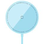 Изображение Беспроводное Wireless ЗУ Baseus CCJJ040303 Blue Simple Mini3 Magnetic, USB питание, 15W #2 Фото Беспроводное Wireless ЗУ Baseus CCJJ040303 Blue Simple Mini3 Magnetic, USB питание, 15W #2