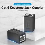 Изображение Соединитель сетевых разъемов Vention (IPVW0) RJ45-RJ45 кат.6 FTP #1 Фото Соединитель сетевых разъемов Vention (IPVW0) RJ45-RJ45 кат.6 FTP #1