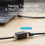 Изображение Соединитель сетевых разъемов Vention (IPVW0) RJ45-RJ45 кат.6 FTP #2 Фото Соединитель сетевых разъемов Vention (IPVW0) RJ45-RJ45 кат.6 FTP #2