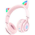 Изображение HOCO W39 Cat kids Bluetooth Pink (6931474779243) наушники с микрофоном накладные #1 Фото HOCO W39 Cat kids Bluetooth Pink (6931474779243) наушники с микрофоном накладные #1