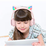 Изображение HOCO W39 Cat kids Bluetooth Pink (6931474779243) наушники с микрофоном накладные #2 Фото HOCO W39 Cat kids Bluetooth Pink (6931474779243) наушники с микрофоном накладные #2
