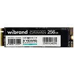 Фото SSD Wibrand Caiman 256Gb M.2 NVMe 2280 PCIe3.0x4 (WIM.2SSD/CA256GB) #1