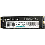 Фото SSD Wibrand Caiman 1TB M.2 NVMe 2280 PCIe3.0x4 (WIM.2SSD/CA1TB) #1