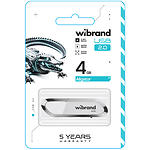 Фото USB Flash - 4GB (Wibrand Aligator White WI2.0/AL4U7W) #1