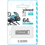 Фото USB Flash 64Gb Wibrand Chameleon Silver (WI2.0/CH64U6S) #1