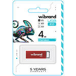 Фото USB Flash - 4GB (Wibrand Chameleon Red WI2.0/CH4U6R) #1