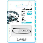 Фото USB Flash - 8GB (Wibrand Aligator White WI2.0/AL8U7W) #1