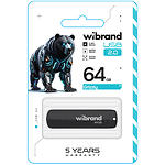 Изображение USB Flash 64Gb Wibrand Grizzly Black (WI2.0/GR64P3B) #1 Фото USB Flash 64Gb Wibrand Grizzly Black (WI2.0/GR64P3B) #1