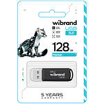 Фото USB Flash  128GB Wibrand Marten USB3.2 Black (WI3.2/MA128P10B) #1