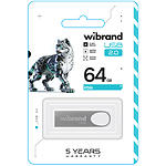 Изображение USB Flash 64Gb Wibrand Irbis Silver (WI2.0/IR64U3S) #1 Фото USB Flash 64Gb Wibrand Irbis Silver (WI2.0/IR64U3S) #1
