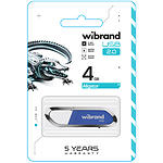 Фото USB Flash - 4GB (Wibrand Aligator Blue WI2.0/AL4U7U) #1