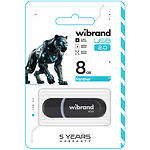 Изображение USB Flash - 8GB (Wibrand Panther Black WI2.0/PA8P2B) #1 Фото USB Flash - 8GB (Wibrand Panther Black WI2.0/PA8P2B) #1