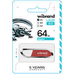 Фото USB Flash 64Gb Wibrand Aligator Red (WI2.0/AL64U7DR) #1