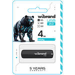 Изображение USB Flash - 4GB (Wibrand Grizzly Black WI2.0/GR4P3B) #1 Фото USB Flash - 4GB (Wibrand Grizzly Black WI2.0/GR4P3B) #1