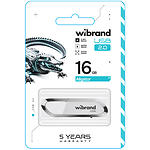 Фото USB Flash 16Gb Wibrand Aligator White (WI2.0/AL16U7W) #1
