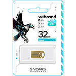 Изображение USB Flash 32Gb Wibrand Hawk Gold (WI2.0/HA32M1G) #1 Фото USB Flash 32Gb Wibrand Hawk Gold (WI2.0/HA32M1G) #1