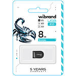 Изображение USB Flash - 8GB (Wibrand Scorpio Black WI2.0/SC8M3B) #1 Фото USB Flash - 8GB (Wibrand Scorpio Black WI2.0/SC8M3B) #1