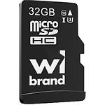 microSD HC 32Gb Wibrand UHS-I U3 class 10 (WICDHU3/32GB) без переходника - фото