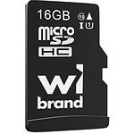 microSD HC 16Gb Wibrand UHS-1 class 10 (WICDHU1/16GB) без переходника - фото