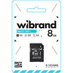 Изображение microSD HC 8Gb Wibrand class 10 (WICDHC10/8GB-A) с переходником #1 Фото microSD HC 8Gb Wibrand class 10 (WICDHC10/8GB-A) с переходником #1