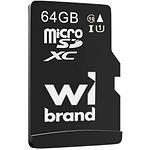 microSD XC 64Gb Wibrand UHS-I class 10 (WICDXU1/64GB) без переходника - фото