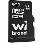 microSD HC 8Gb Wibrand class 10 (WICDHC10/8GB) без переходника - фото