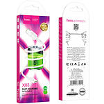 Фото Кабель HOCO X83 White (6931474770912) USB/Type-C, 1м, 3A, PVC #3