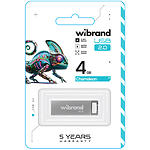 Фото USB Flash - 4GB (Wibrand Chameleon Silver WI2.0/CH4U6S) #1