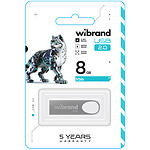 Изображение USB Flash - 8GB (Wibrand Irbis Silver WI2.0/IR8U3S) #1 Фото USB Flash - 8GB (Wibrand Irbis Silver WI2.0/IR8U3S) #1