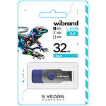 Фото USB Flash 32Gb Wibrand Lizard USB3.2 Light Blue (WI3.2/LI32P9LU) #2