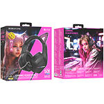 Изображение BOROFONE BO106 Cute Phantom cat ear gaming (6941991100307) наушники с микрофоном с оголовьем, RGB #5 Фото BOROFONE BO106 Cute Phantom cat ear gaming (6941991100307) наушники с микрофоном с оголовьем, RGB #5