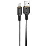 Изображение Кабель HOCO X95 Black (6931474794413) USB/Micro-USB, 1м, 2.4A, ABS + nylon + alum Фото Кабель HOCO X95 Black (6931474794413) USB/Micro-USB, 1м, 2.4A, ABS + nylon + alum