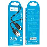 Изображение Кабель HOCO X95 Black (6931474794413) USB/Micro-USB, 1м, 2.4A, ABS + nylon + alum #4 Фото Кабель HOCO X95 Black (6931474794413) USB/Micro-USB, 1м, 2.4A, ABS + nylon + alum #4