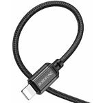 Фото Кабель BOROFONE BX87 Sharp Black (BX87LB) USB/Lightning, 1м, 2.4A #1