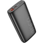Изображение Внешний аккумулятор Power Bank Hoco J122A Respect 20000mAh Black (6942007612630) 22.5W QC3.0 + PD20W #1 Фото Внешний аккумулятор Power Bank Hoco J122A Respect 20000mAh Black (6942007612630) 22.5W QC3.0 + PD20W #1