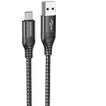 Фото Кабель BOROFONE BX56 Delightful Black (6931474750969) USB/Type-C, 1м, 3A