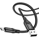 Фото Кабель BOROFONE BX56 Delightful Black (6931474750969) USB/Type-C, 1м, 3A #1