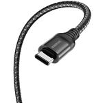 Фото Кабель BOROFONE BX56 Delightful Black (6931474750969) USB/Type-C, 1м, 3A #2