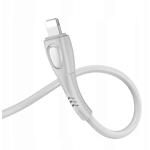 Изображение Кабель BOROFONE BX98 Gray (BX98LG) USB/Lightning, 1м, 2.4A #1 Фото Кабель BOROFONE BX98 Gray (BX98LG) USB/Lightning, 1м, 2.4A #1