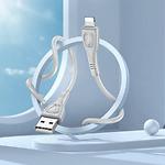 Изображение Кабель BOROFONE BX98 Gray (BX98LG) USB/Lightning, 1м, 2.4A #2 Фото Кабель BOROFONE BX98 Gray (BX98LG) USB/Lightning, 1м, 2.4A #2