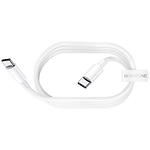 Фото Кабель BOROFONE BX44 White (BX44CC1W) Type-C/Type-C, 1м, 5A, 100W #2