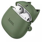 Фото HOCO EW45 Forest Cat TWS Bluetooth White (6931474789235) гарнитура