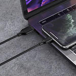 Изображение Кабель BOROFONE BX42 Black (BX42LB) USB/Lightning, 1м, 2.4A #4 Фото Кабель BOROFONE BX42 Black (BX42LB) USB/Lightning, 1м, 2.4A #4