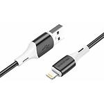 Фото Кабель BOROFONE BX79 Black (BX79PDLB) Type-C/Lightning, 1м, 3A, 20W