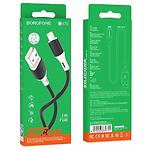 Фото Кабель BOROFONE BX79 Black (BX79PDLB) Type-C/Lightning, 1м, 3A, 20W #2