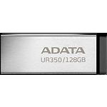 Флешка A-DATA UR350 Silver-Black USB3.2 128GB - фото