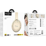 Изображение HOCO W37 Gold Champagne (6931474790439) наушники с микрофоном накладные, Bluetooth 5.3 #4 Фото HOCO W37 Gold Champagne (6931474790439) наушники с микрофоном накладные, Bluetooth 5.3 #4