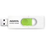 Изображение USB Flash 512GB A-DATA UV320 White+Green USB3.1 (AUV320-512G-RWHGN) Фото USB Flash 512GB A-DATA UV320 White+Green USB3.1 (AUV320-512G-RWHGN)