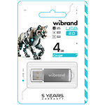 Изображение USB Flash - 4GB (Wibrand Cougar Silver WI2.0/CU4P1S) #1 Фото USB Flash - 4GB (Wibrand Cougar Silver WI2.0/CU4P1S) #1